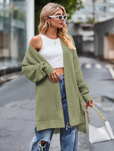Women Long Split Hem Knitwear Sweater | NCS
