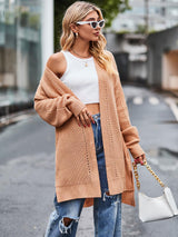 Women Long Split Hem Knitwear Sweater | NCS