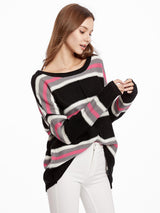Multicolor Knit Pullover