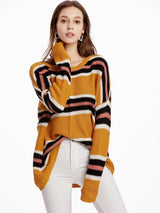 Multicolor Knit Pullover