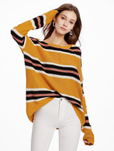 Multicolor Knit Pullover