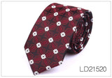 Men's Casual Fashion 6cm Flower Graffiti Tie
