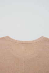 Abby Shoulder Knit Tunic PLUS Top