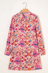 Analia Long Sleeve Mini Dress