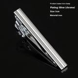 Men's Business Silver Simple Fashion Short Tie Clip