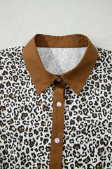 Elsa Puff Sleeve Print PLUS Blouse