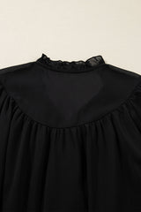 Jaycee Sleeve Chiffon Elegant PLUS Shirt