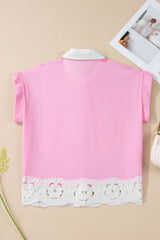 Francesca Short Sleeve Up Shirt