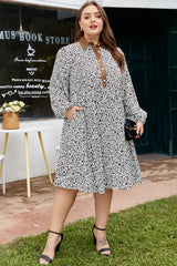 Ayah Sleeve Loose Mini PLUS Dress