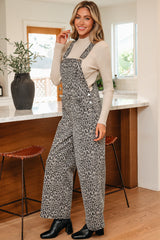 Soleil Leg Loose Overall Jumpsuit