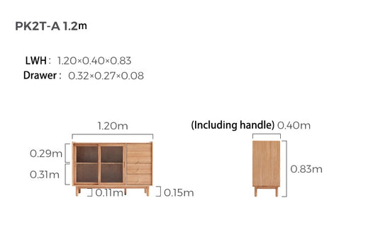Buffet Sideboard Dining Cabinet-1