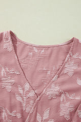 Miracle Surplice Tiered Ruffled PLUS Dress