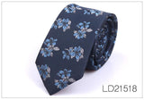 Men's Casual Fashion 6cm Flower Graffiti Tie
