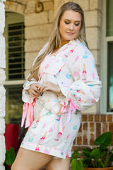 Milani Plus Size Pajama Set-2