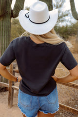 Western Aztec Crewneck T-Shirt