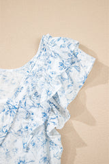 Beatrice Bow Back Square Blouse