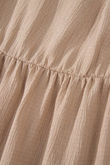 Kaylee Ruffled Short Sleeve PLUS Dress