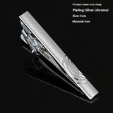 Men's Business Silver Simple Fashion Short Tie Clip