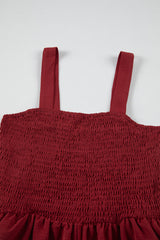 Marlowe Casual Smocked Sleeveless Romper