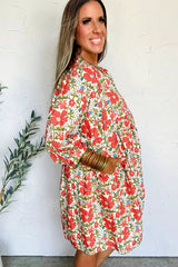 Freya Sleeve Loose Mini Dress