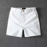 Men's Casual Slim Fit Straight Cargo Shorts