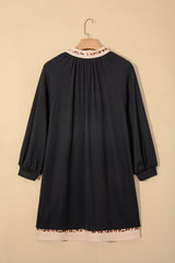 Ainsley Block Trim Ribbed PLUS Dress