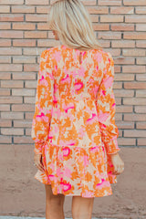 Jane Sleeve Ruffle Mini Dress