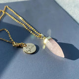 Glow Necklace - Crystal Quartz / Rose Quartz / Amethyst