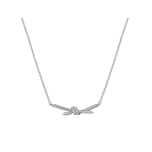 Date On Valentine Silver Necklace-0