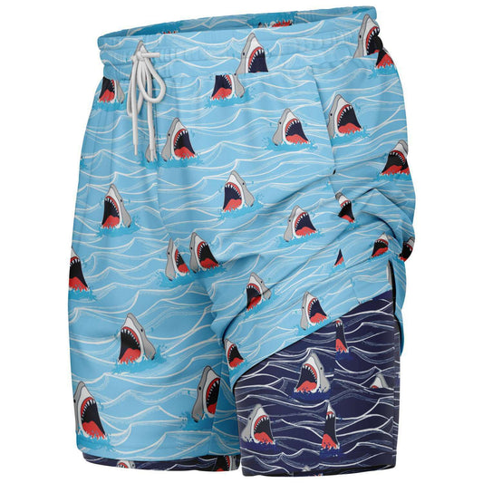 Rad Palm Shark Bait Men's 2-in-1 Shorts