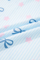 Stripe Bow and Star Lounge Set