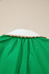 Eileen Collar Short Sleeve Blouse