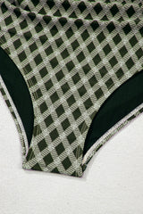 Sasha Patchwork High Waisted Bikini