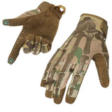 Men's Non-slip and Breathable Full Finger Touch Screen Tactical Gloves