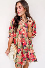 Annika Half Sleeve Mini Dress