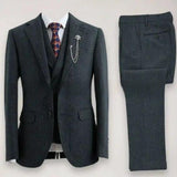 Men's Casual Three-piece Suit