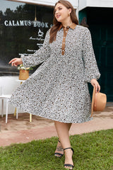 Ayah Sleeve Loose Mini PLUS Dress