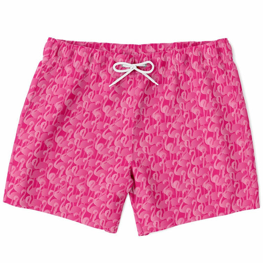 Super Flamingo Swim Trunks
