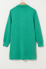 Amayah Zipper Shift Mini Dress