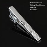 Men's Business Silver Simple Fashion Short Tie Clip
