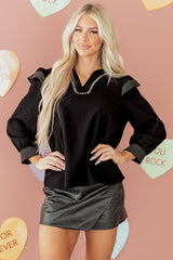 Elowen Long Sleeve Blouse Long Sleeve Top