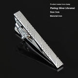 Men's Business Silver Simple Fashion Short Tie Clip