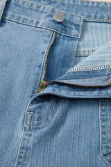 Adelyn Textured Wide Leg PLUS Jeans