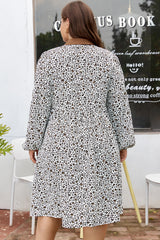 Ayah Sleeve Loose Mini PLUS Dress
