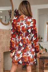 Marianna Sleeve Flowy Mini Dress
