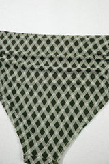 Sasha Patchwork High Waisted Bikini