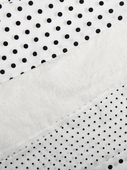 Polka Dot Lace Sexy Summer Boho Style Skirt - Stylish & Elegant