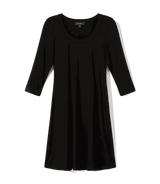 Three Quarter Sleeve A-Line Dress