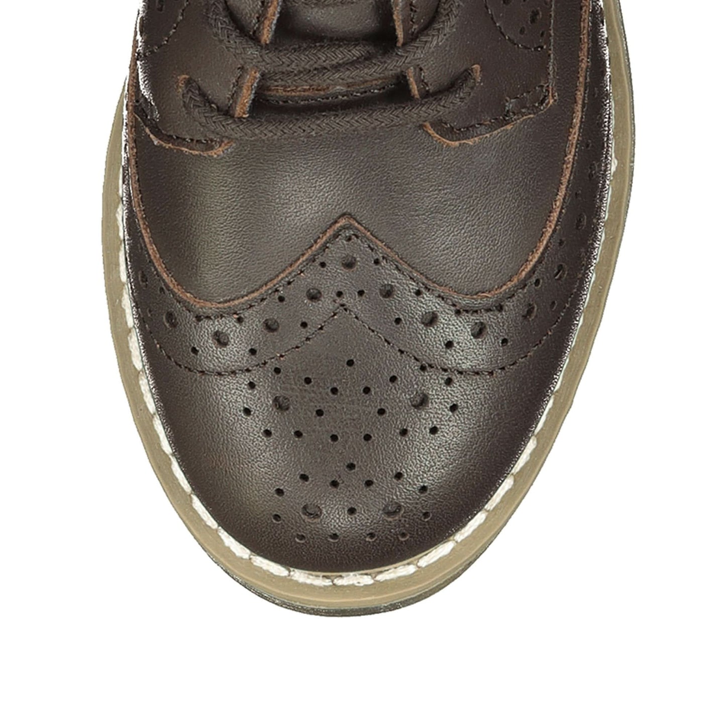 Leather Wingtip Oxford Toddlers & Bigs Kids