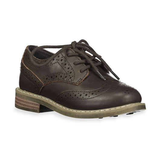 Leather Wingtip Oxford Toddlers & Bigs Kids